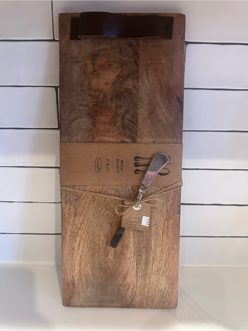 Mud Pie Wood Serving Board